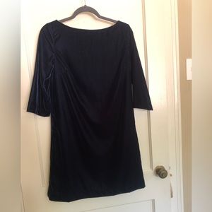 Banana Republic velvet navy dress, size 6